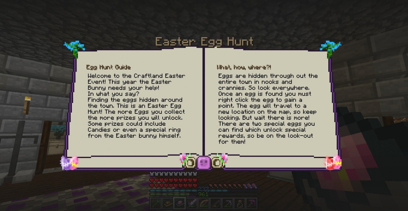 Easter Egg Hunt - Guide - Craftland Minecraft Aether Server