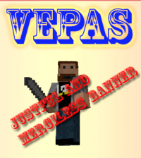 Vepas. Justful and merciless banner.